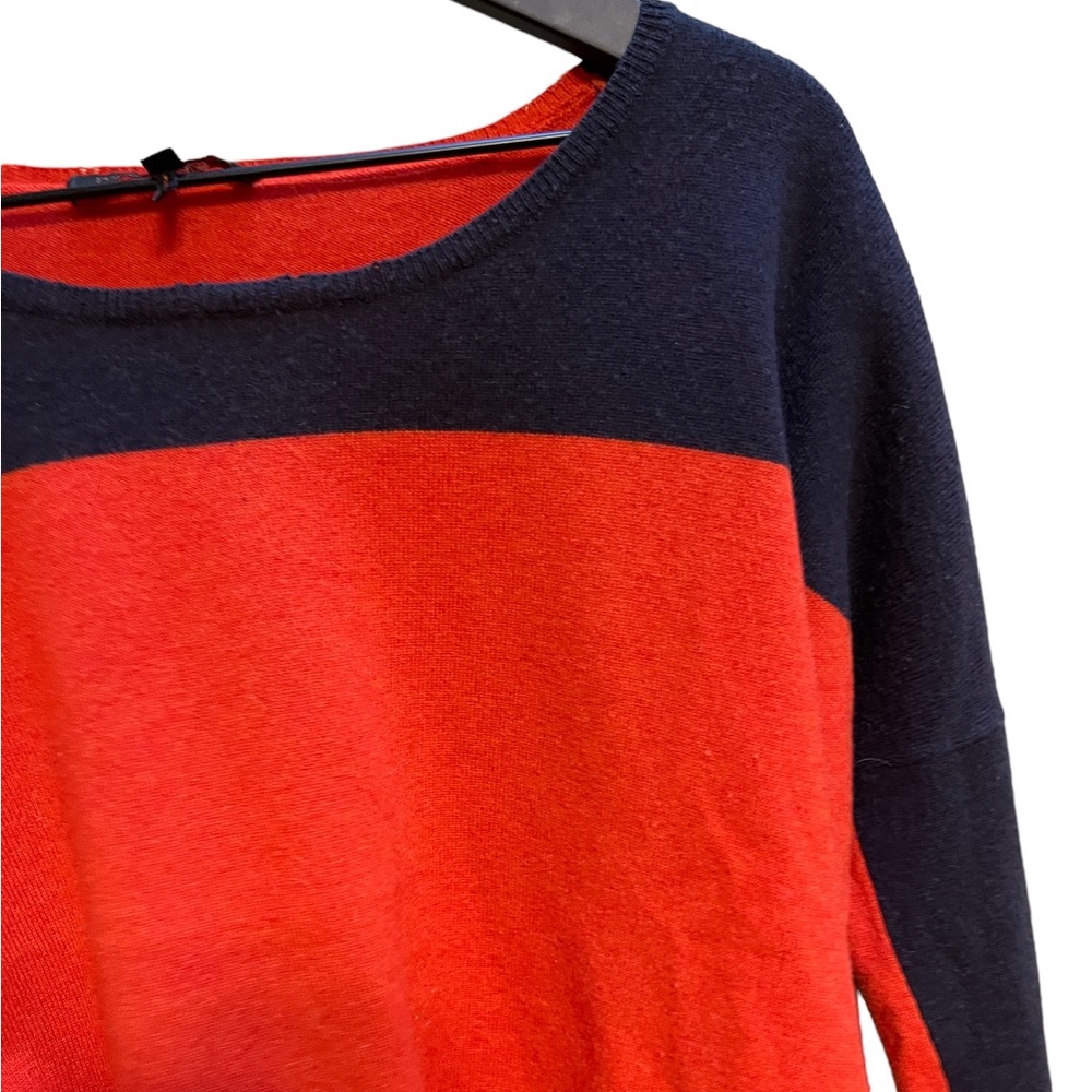 Maje Color Block Crewneck Wool/Cashmere Blend - image 5